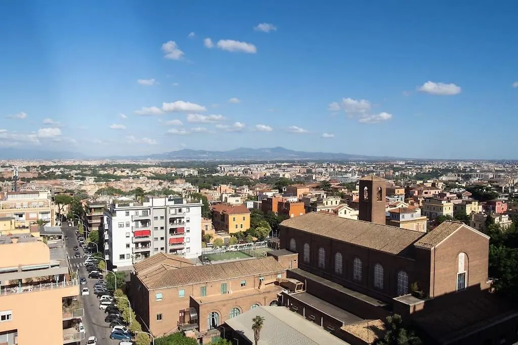 公寓 Casa Gianicolo Trastevere 4 Persone 罗马